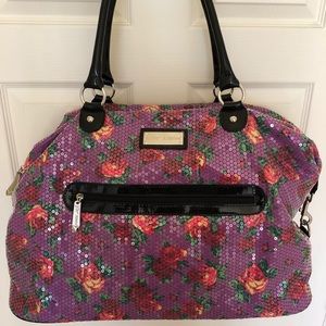 Betsey Johnson Weekender Bag - Tin Can Roses print